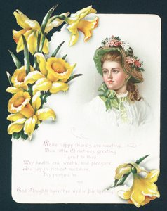 Weihnachtskarte von English School