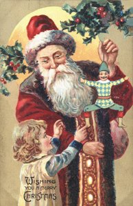 Weihnachtskarte von English School