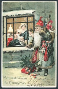 Weihnachtskarte von English School