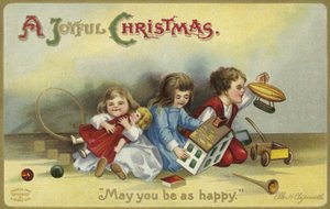 Weihnachtskarte von English School