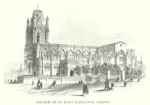 Kirche St. Mary Redcliffe, Bristol von English School