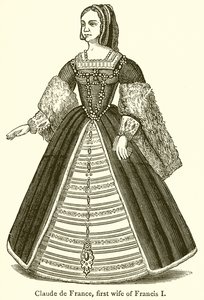 Claude de France, erste Ehefrau von Franz I. von English School