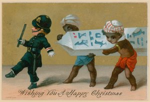 Cleopatras Nadel, Weihnachtskarte von English School