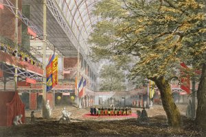 Abschlusszeremonie, aus Dickinsons umfassenden Bildern der Großen Ausstellung von 1851, veröffentlicht 1854