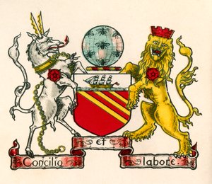 Wappen von Manchester, England