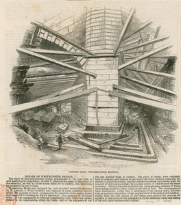 Schleusenkammer, Westminster-Brücke