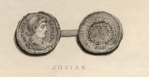 Münze aus der Zeit von Jovian
