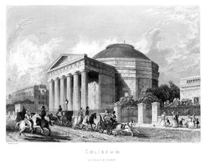 Kolosseum, Regents Park, 1837