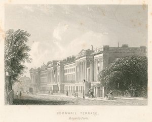 Cornwall Terrasse, Regents Park, London von English School