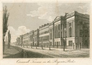 Cornwall Terrasse, Regents Park, London
