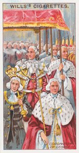 Krönung von George III. von English School