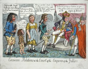 Korsische Verwandte am Hof des Kaisers der Möwen!!, ca. 1804