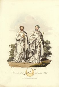 Kostüm des druidischen Ordens von English School