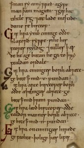 Gesetzbuch von König Knut