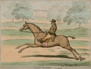 Count Roupee, geritten von Paul Benfield im Hyde Park, London