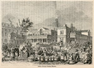 Covent Garden Market, London von English School