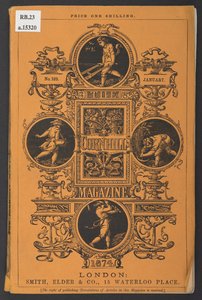 Umschlag des Cornhill Magazine, Januar 1874