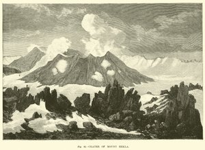 Krater des Mount Hekla