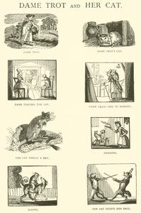 Dame Trot und ihre Katze von English School