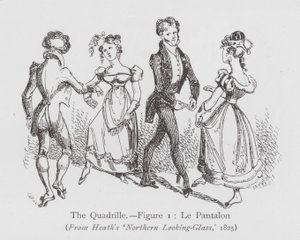 Tanzen: Der Quadrille, Figur 1, Le Pantalon von English School