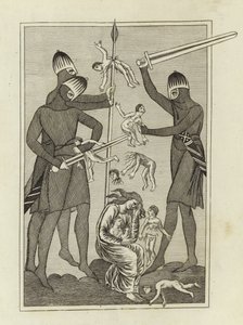 Dänische Soldaten von English School