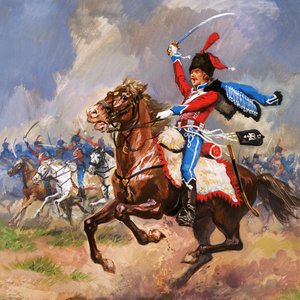 Stürmische Husaren von English School
