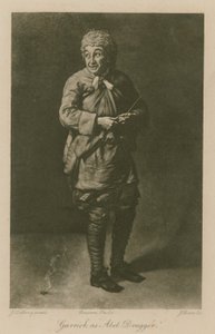 David Garrick als Abel Drugger