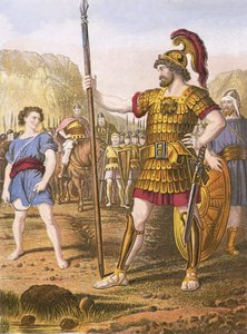 David und Goliath von English School