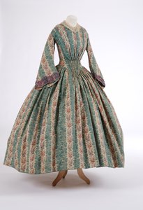Tageskleid, 1840er Jahre