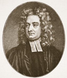 Dean Swift, Illustration aus Die Kirche von England: Eine Geschichte für das Volk von H.D.M. Spence-Jones, veröffentlicht um 1910 von English School