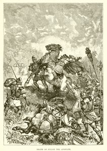Tod des Julian der Abtrünnige von English School