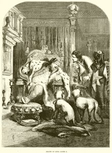 Tod von König James I. von English School