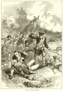 Tod von Major Pitcairn von English School
