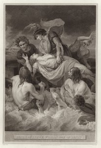 Tod von Prinz Wilhelm, Sohn von Heinrich I. von English School