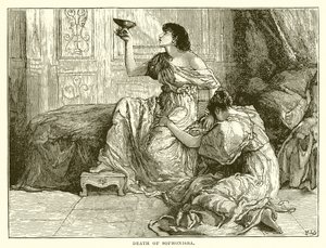 Tod der Sophonisba von English School