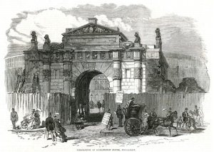 Abriss des Burlington House, Piccadilly