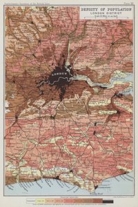Bevölkerungsdichte, Londoner Bezirk