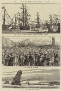 Abfahrt der Arktisexpedition von English School