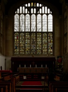 Ostfenster des Chors von English School