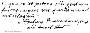 Desiderius Erasmus von English School