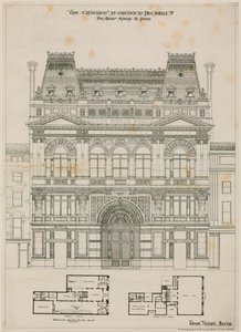 Entwurf für das Criterion Theatre, London von English School