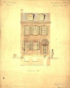 Entwurf für das Kleine Theater, Haymarket, ca. 1800