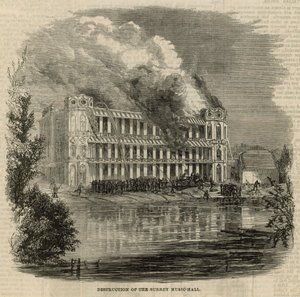 Zerstörung der Surrey Music Hall