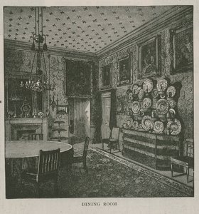 Esszimmer, Holland House von English School