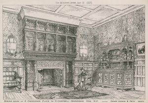Esszimmer in 6 Grosvenor Place für H. Campbell-Bannerman, MP