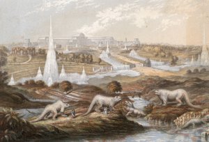 Dinosaurier im Kristallpalast