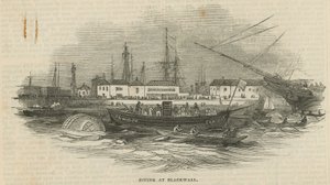 Tauchen bei Blackwall von English School