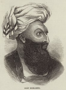 Dost Mohamed (Stich) von English School