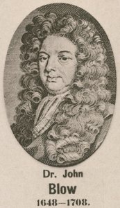 Dr John Blow (Gravur) von English School