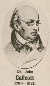 Dr John Callcott (Gravur) von English School